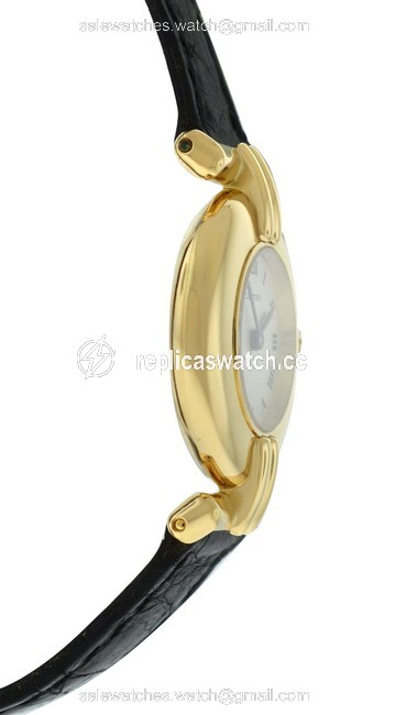 Cartier Gold Colisee 5417 Ladies 18k Solid Rose 24mm Quartz Watch Cartier Gold Colisee 5417 Ladies 18k Solid Rose 24mm Quartz Watch