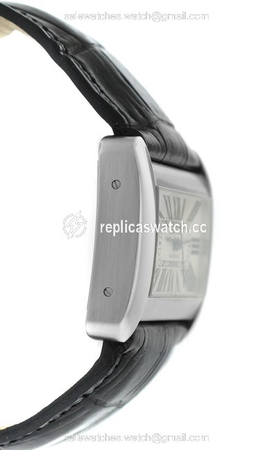 Cartier Silver Divan 2612 Unisex Large Stainless Steel 38mm Watch Cartier Silver Divan 2612 Unisex Large Stainless Steel 38mm Watch