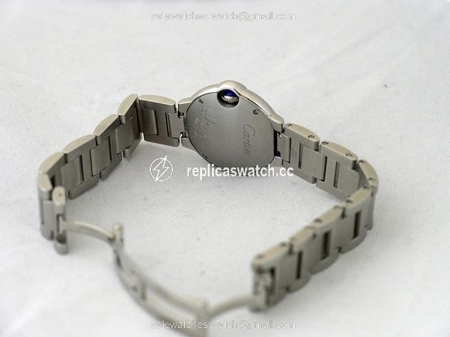 Cartier Stainless Steel Ballon Bleu De 28mm Watch Cartier Stainless Steel Ballon Bleu De 28mm Watch