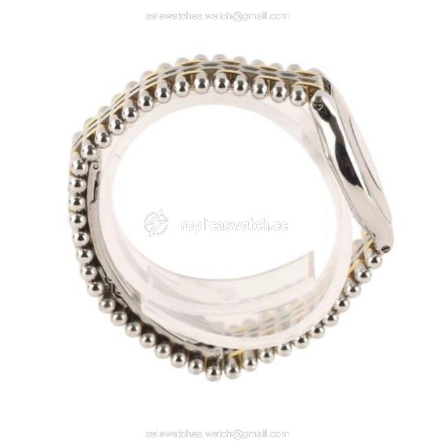 Cartier Silver Must 21 Bullet Two Tone Watch Cartier Silver Must 21 Bullet Two Tone Watch