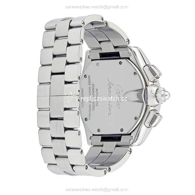 Cartier Silver Roadster 48mm Stainless Steel W62019x6 Watch Cartier Silver Roadster 48mm Stainless Steel W62019x6 Watch