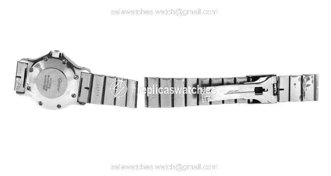 Cartier Gold Silver Santos Octagon 18k Yellow Steel 30mm Watch Cartier Gold Silver Santos Octagon 18k Yellow Steel 30mm Watch