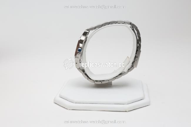 Cartier Silver Santos Watch Cartier Silver Santos Watch