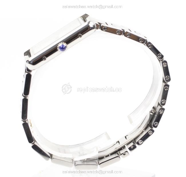 Cartier Silver Tank Solo Watch Cartier Silver Tank Solo Watch