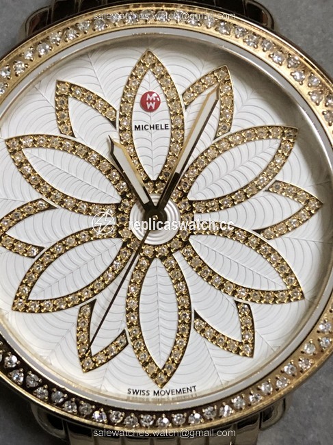 Michele Gold Serein Diamond Flower (276 Diamonds) Watch Michele Gold Serein Diamond Flower (276 Diamonds) Watch