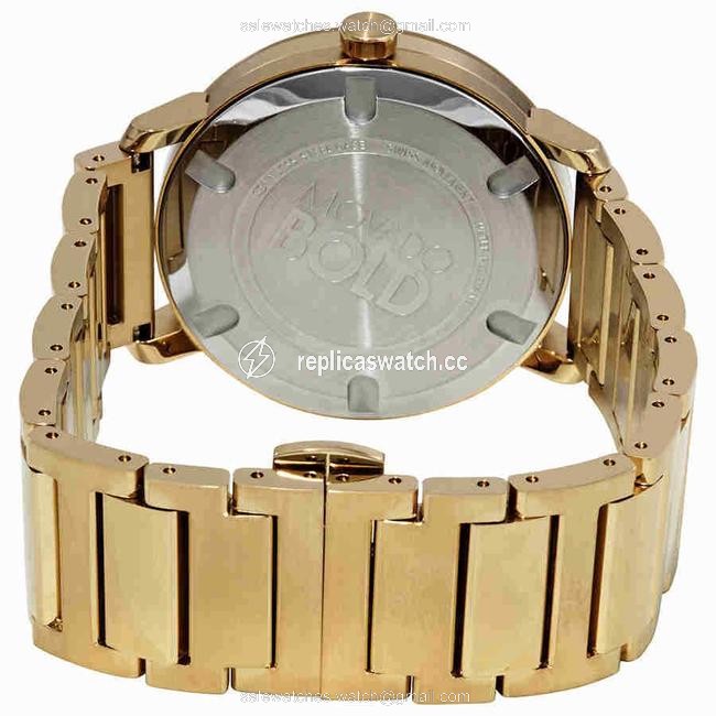 Movado Bold Gold Dial Yellow Gold Ion-plated Mens 3600508 Watch Movado Bold Gold Dial Yellow Gold Ion-plated Mens 3600508 Watch
