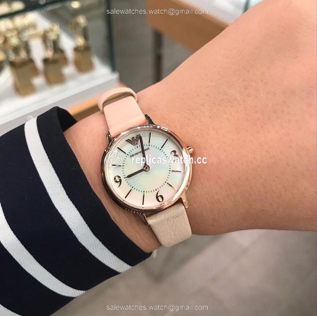 Emporio Armani Pink Adies Only Time Woman Watch Emporio Armani Pink Adies Only Time Woman Watch
