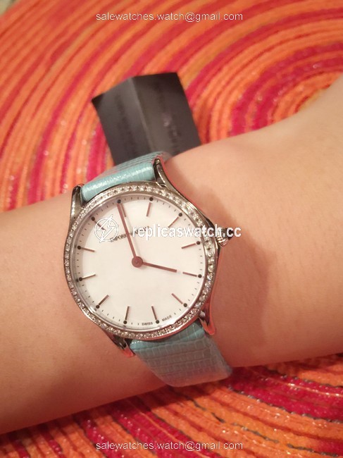 Emporio Armani White Swiss Made Women Lizard Leather Strap Ars7011 Watch Emporio Armani White Swiss Made Women Lizard Leather Strap Ars7011 Watch