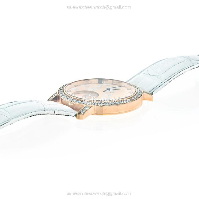 Chopard Rose Gold Monetere Happy Diamonds Butterfly Ladies 207450 Watch Chopard Rose Gold Monetere Happy Diamonds Butterfly Ladies 207450 Watch