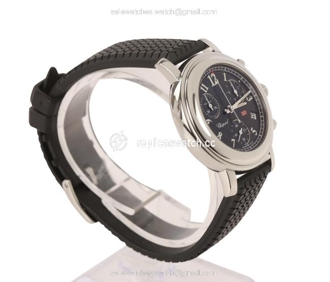 Chopard Silver Miglia Chronograph Quartz Watch Chopard Silver Miglia Chronograph Quartz Watch