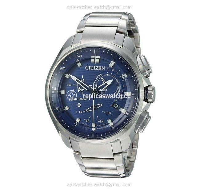 Citizen Silver Bz1021-54l Proximity Prizm Blue Eco Drive Bluetooth Watch Citizen Silver Bz1021-54l Proximity Prizm Blue Eco Drive Bluetooth Watch