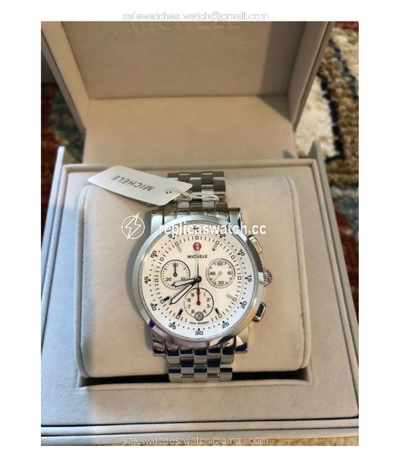 Michele Silver Sport Sail White Dial Mww01c000021 Watch Michele Silver Sport Sail White Dial Mww01c000021 Watch