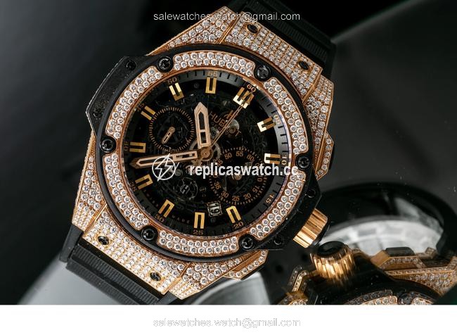 Hublot Black King Power 701.ox.0180 48mm Dial with Rubber Bracelet Watch Hublot Black King Power 701.ox.0180 48mm Dial with Rubber Bracelet Watch