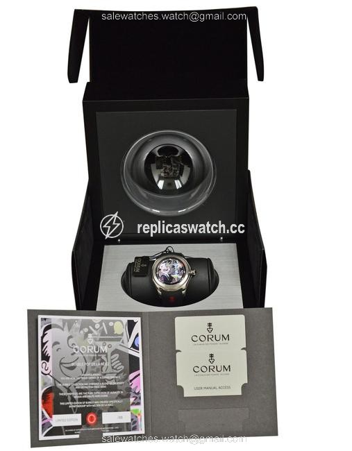 Corum Silver Bubble Big Magical Pop De La Nuez L390/03635 - 390.101.04/0371 P Watch Corum Silver Bubble Big Magical Pop De La Nuez L390/03635 - 390.101.04/0371 P Watch