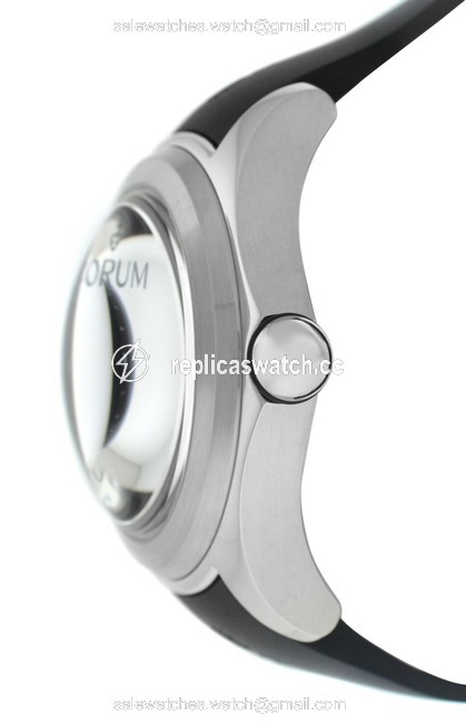 Corum Silver Bubble Game 8 Ball 082.310.20/0371 Ba08 Limited Edition Steel 47 Watch Corum Silver Bubble Game 8 Ball 082.310.20/0371 Ba08 Limited Edition Steel 47 Watch