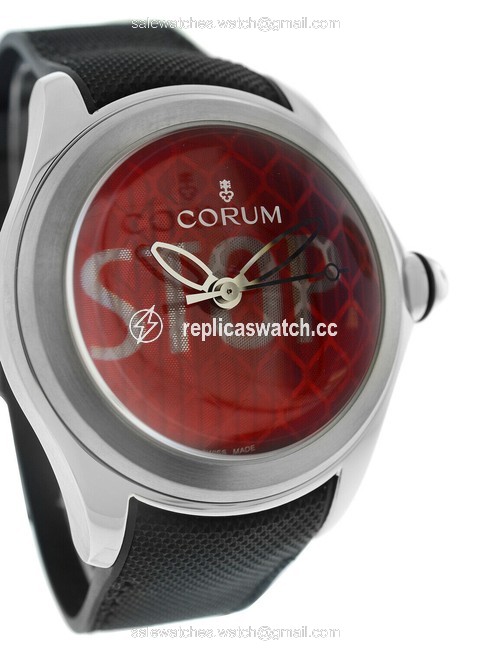 Corum Silver Bubble Stop Dial 082.310.20/0601 St01 Limited Edition Steel 47mm Watch Corum Silver Bubble Stop Dial 082.310.20/0601 St01 Limited Edition Steel 47mm Watch