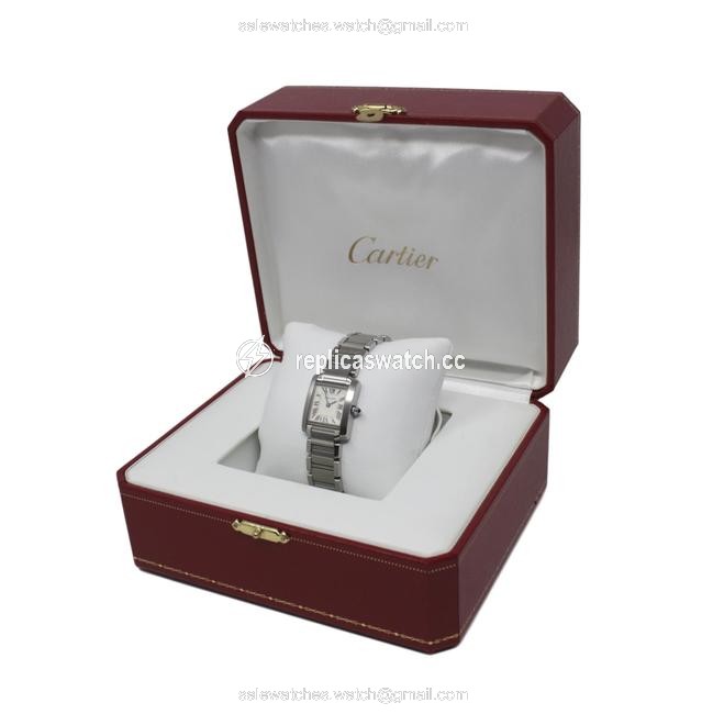Cartier Silver Small Tank Watch Cartier Silver Small Tank Watch
