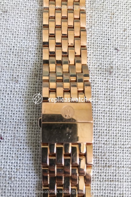 Michele Rose Gold Band Only Watch Michele Rose Gold Band Only Watch