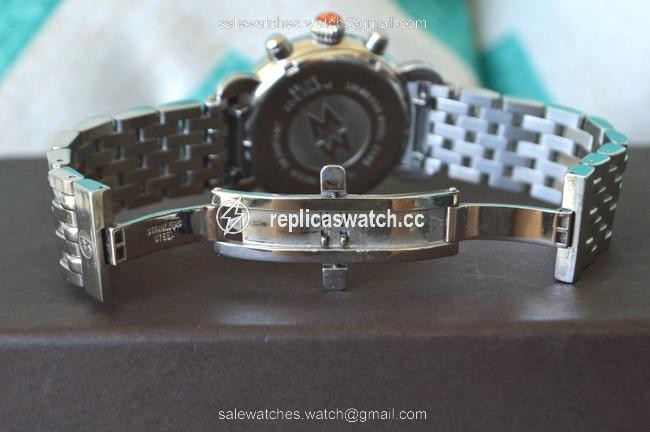 Michele Silver Csx Chronographic Watch Michele Silver Csx Chronographic Watch