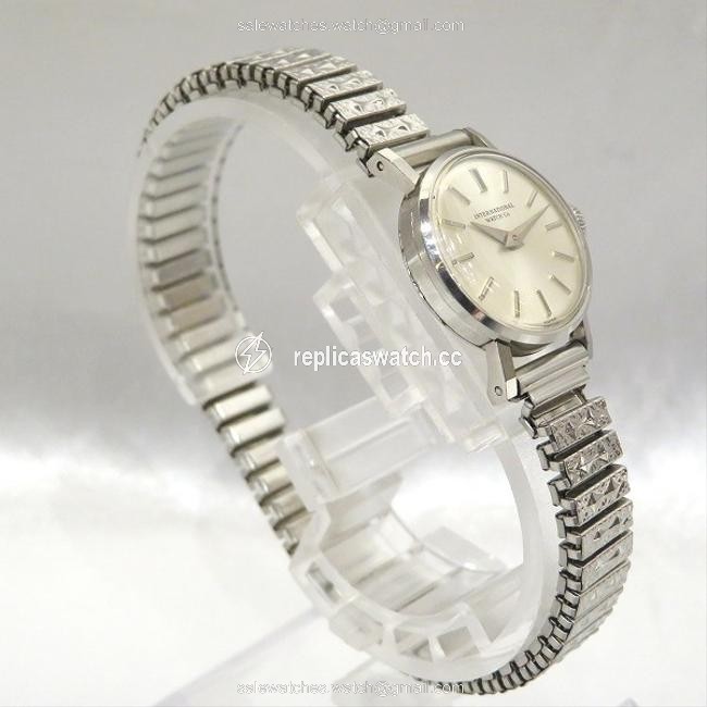 IWC Manual Winding Silver Dial Ladies Watch IWC Manual Winding Silver Dial Ladies Watch