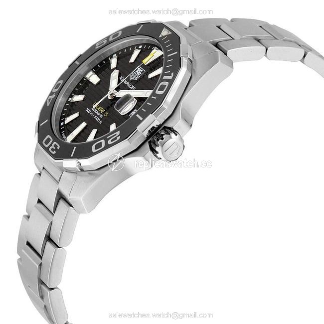 TAG Heuer Aquaracer Black Dial Mens Way211a.ba0928 Watch TAG Heuer Aquaracer Black Dial Mens Way211a.ba0928 Watch