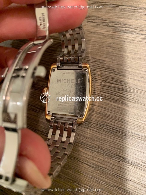 Michele Urban Mini Tri-tone Watch Michele Urban Mini Tri-tone Watch