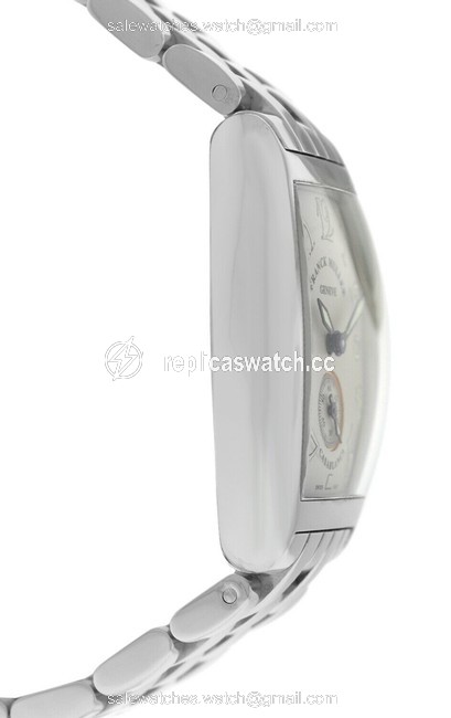 Franck Muller Silver Casablanca 1750s6 Ladies Mechanical 25mm Watch Franck Muller Silver Casablanca 1750s6 Ladies Mechanical 25mm Watch