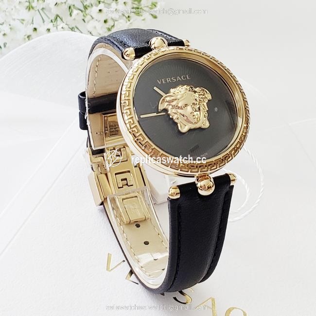 Versace Black-gold Palazzo Empire Watch Versace Black-gold Palazzo Empire Watch