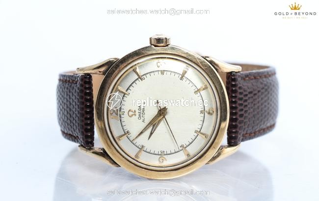 Omega Gold/ Steel Bumper 49 Vintage Watch Omega Gold/ Steel Bumper 49 Vintage Watch