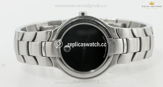 Movado Black/Steel 26mm Museum Ladies 84 G4 1852 Watch Movado Black/Steel 26mm Museum Ladies 84 G4 1852 Watch