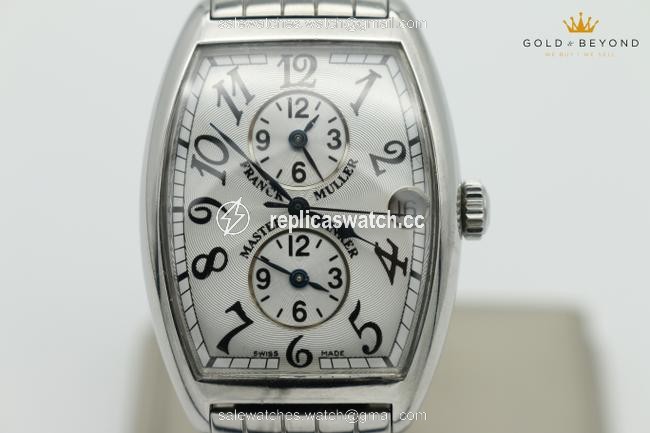 Franck Muller Silver Master Banker Watch Franck Muller Silver Master Banker Watch