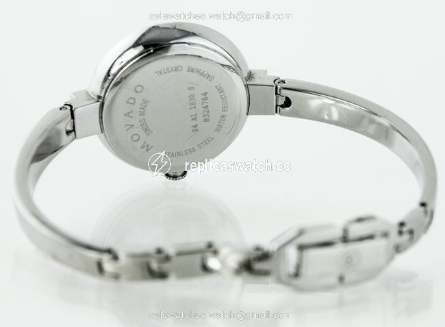Movado Silver Stainless Steel Museum Diamond 84 A1 1830s Watch Movado Silver Stainless Steel Museum Diamond 84 A1 1830s Watch