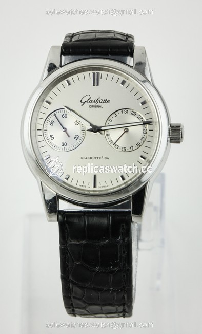 Glash¨ątte Original Stainless Steel Senator Hand Date Watch Glash¨ątte Original Stainless Steel Senator Hand Date Watch