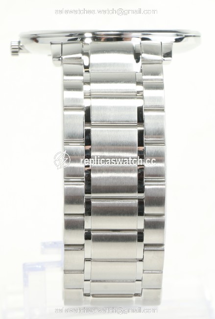 Movado Black/Silver 40mm Thin Classic Watch Movado Black/Silver 40mm Thin Classic Watch