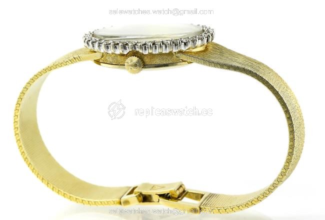 Omega Gold Vintage Ladies Diamond Watch Omega Gold Vintage Ladies Diamond Watch