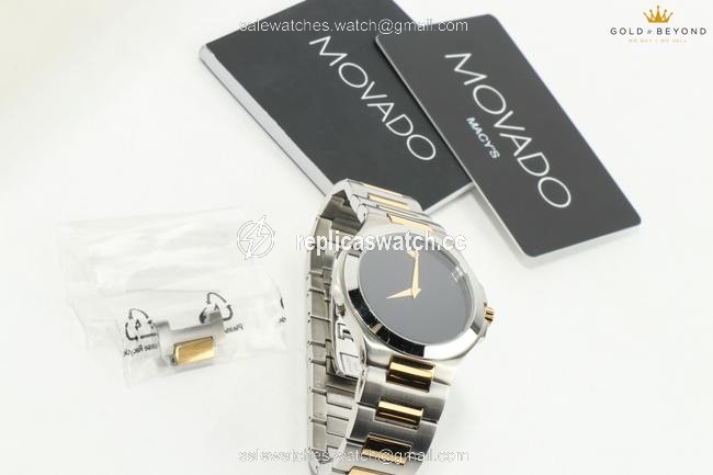 Movado Two Tone Museum 01.1.20.1036 Watch Movado Two Tone Museum 01.1.20.1036 Watch