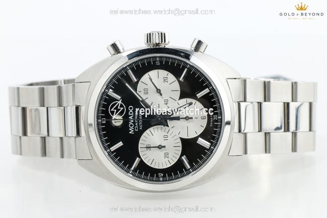 Movado Black/Steel 38mm Datron Subsea Chronograph 18.1.14.1083 Watch Movado Black/Steel 38mm Datron Subsea Chronograph 18.1.14.1083 Watch