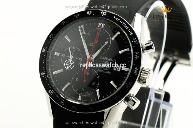 TAG Heuer Stainless Steel Carrera Juan Manuel Fangio Limited Edition Watch TAG Heuer Stainless Steel Carrera Juan Manuel Fangio Limited Edition Watch