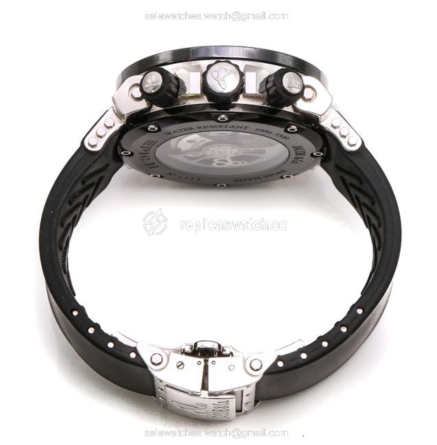 Jacob & Co. Black/ Stainless Steel Co Epic 2 Pvd/ 46mm Watch Jacob & Co. Black/ Stainless Steel Co Epic 2 Pvd/ 46mm Watch