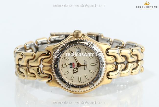 TAG Heuer Gold Plated Professional 200m Ladies Wg1330 Watch TAG Heuer Gold Plated Professional 200m Ladies Wg1330 Watch