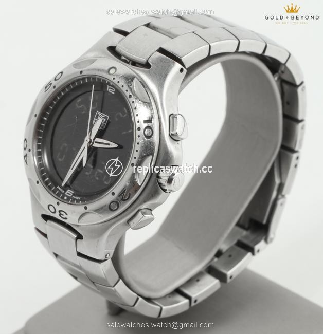 TAG Heuer Black/Steel Vintage Kirium Formula 1 Digital Cl111a.ba0700 Watch TAG Heuer Black/Steel Vintage Kirium Formula 1 Digital Cl111a.ba0700 Watch
