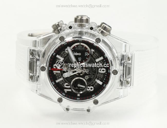 Hublot Transparent Unico Sapphire Watch Hublot Transparent Unico Sapphire Watch