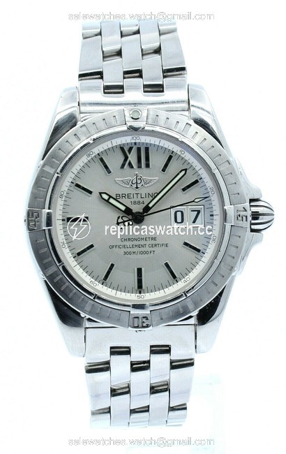 Breitling Windrider Cockpit Stainless Steel 41mm Mens Watch Breitling Windrider Cockpit Stainless Steel 41mm Mens Watch