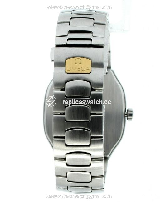 Omega Black Seamaster Polaris Multifunction Stainless Steel 18k Quartz Mens Watch Omega Black Seamaster Polaris Multifunction Stainless Steel 18k Quartz Mens Watch