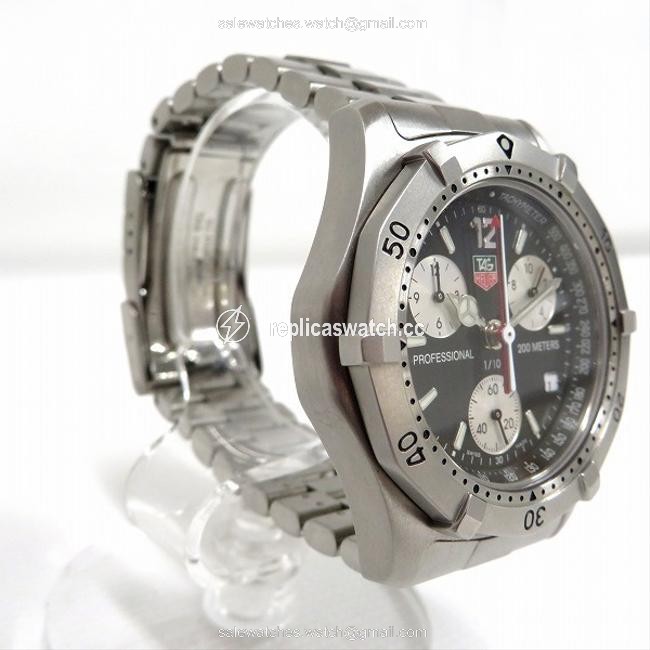 TAG Heuer 2000 Series Professional Date Ck1110-0 Quartz Chronograph Mens Watch TAG Heuer 2000 Series Professional Date Ck1110-0 Quartz Chronograph Mens Watch