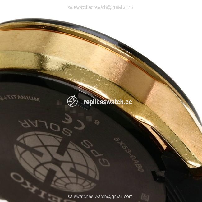 Seiko Sb C006 5 53-0ab0 Astron Titanium Rubber Men Watch Seiko Sb C006 5 53-0ab0 Astron Titanium Rubber Men Watch