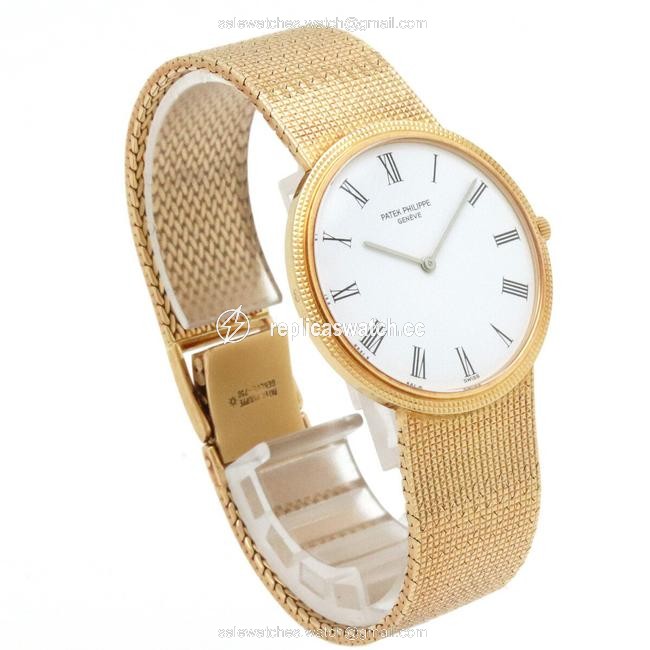 Patek Philippe Calatrava K18 Yellow Gold Mens Manual Winding 3520 10j Watch Patek Philippe Calatrava K18 Yellow Gold Mens Manual Winding 3520 10j Watch