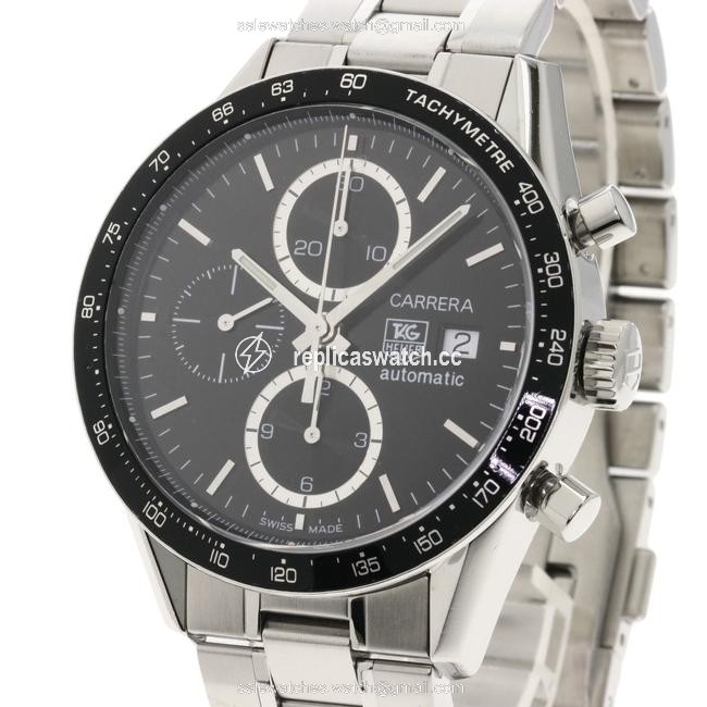 TAG Heuer Cv2010-3 Carrera Stainless Steel Ss Mens Watch TAG Heuer Cv2010-3 Carrera Stainless Steel Ss Mens Watch