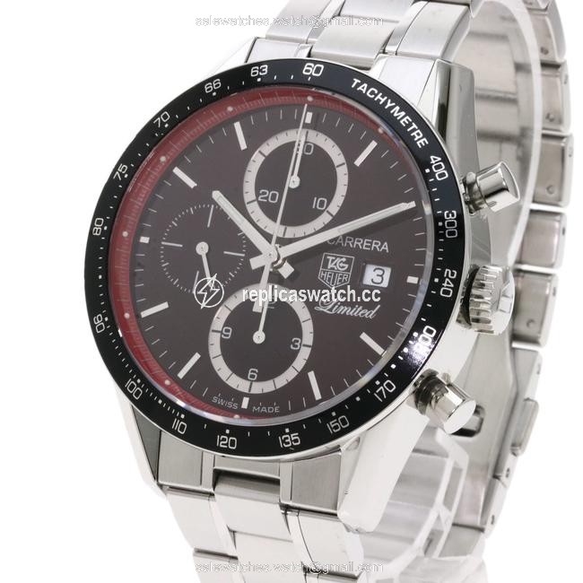 TAG Heuer Cv2019 Carrera Caliber 16 Limited 200 Stainless Steel Mens Watch TAG Heuer Cv2019 Carrera Caliber 16 Limited 200 Stainless Steel Mens Watch