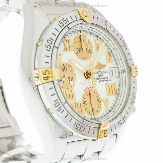 Breitling Chrono Cockpit Bikoro B13358 Ss Men Watch Breitling Chrono Cockpit Bikoro B13358 Ss Men Watch